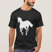 T-Shirts Weiße Deftones Pony (Vorderseite)