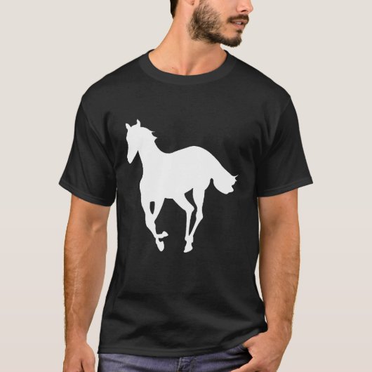 T-shirts White Deftones Pony (Vorderseite)