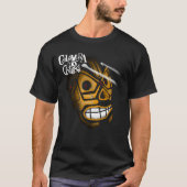 T-shirts with skull drawings for Halloween (Vorderseite)