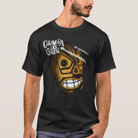 T-shirts with skull drawings for Halloween (Vorderseite)