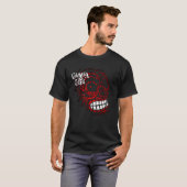 T-shirts with skull drawings for Halloween (Vorne ganz)