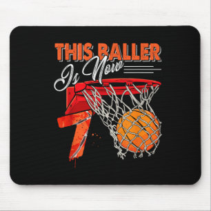 T-Shirts zum 7. Geburtstag Baseball Lustig 7 Jahre Mousepad