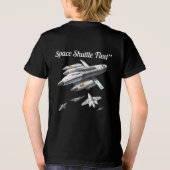 T-ShirtSpace Shuttle Fleet" Tri-Blend Shirt (Rückseite)