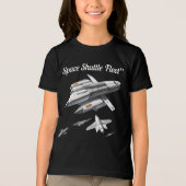 T-ShirtSpace Shuttle Fleet" Tri-Blend Shirt (Vorderseite)