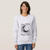T-ShirtStay Wild Moon Child - Boho Celestial T-Shi Sweatshirt (Vorne ganz)