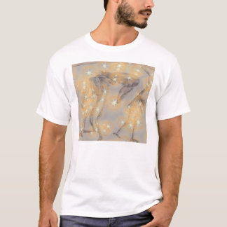 T-Shirtweiß entwickelt vom Fehlschlag T-Shirt