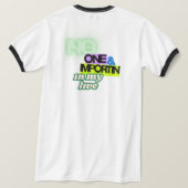 T-short T-Shirt (Design Rückseite)