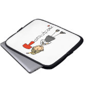 T steht für Lehrer Laptopschutzhülle (Vorne Knopf)