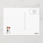 T steht für Lehrer Postkarte (Rückseite)