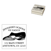 T-Strap Lyrical Modern Dance Shoe Personalisiert Gummistempel (Stempel)