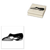 T-Strap Lyrical Modern Shoe Dance Teacher Gummistempel (Stempel)