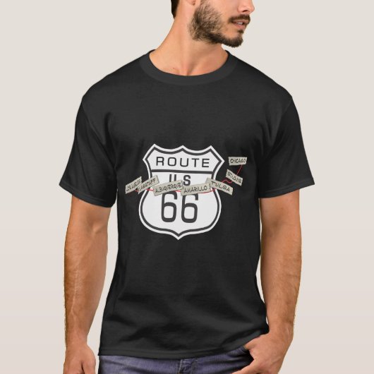 T-Stück 2 des Weges 66 T-Shirt (Vorderseite)