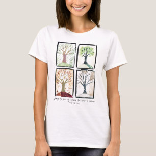 T-Stück mit 4 Jahreszeiten T-Shirt