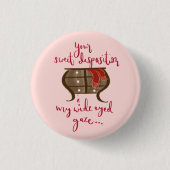 T. Swift Inspiriert Button (Vorderseite)