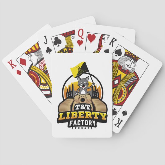 T&T Liberty Factory Spielkarten (Rückseite)