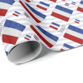 T Tango Nautical Signal Flag | Seecode Geschenkpapier (Rolleneckpunkt)