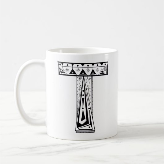 "T"-Tasse Kaffeetasse (Links)