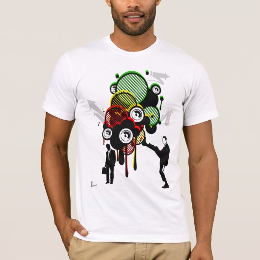 T.U.C. Eingebrannter Tritt Di Sound T-Shirt (Vorderseite)