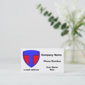 T VISITENKARTE (Stehend Vorderseite)