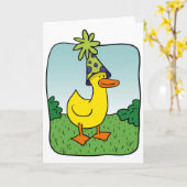 T.W. Duck 1 Karte (Gelbe Blume)