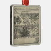 T-Winterbauernhof Ornament Aus Metall (Rechts)