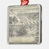 T-Winterbauernhof Ornament Aus Metall (Links)