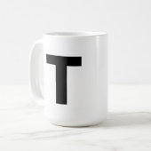 T-Zeit Tasse (Vorderseite Links)