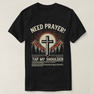 TA65-bedürftiges Gebet Stach meinen Schulter Chris T-Shirt