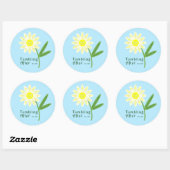 TA@25 RUNDER AUFKLEBER (Blatt)