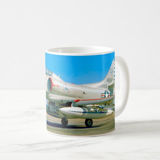 TA-4F SKYHAWK KAFFEETASSE (VorderseiteRechts)