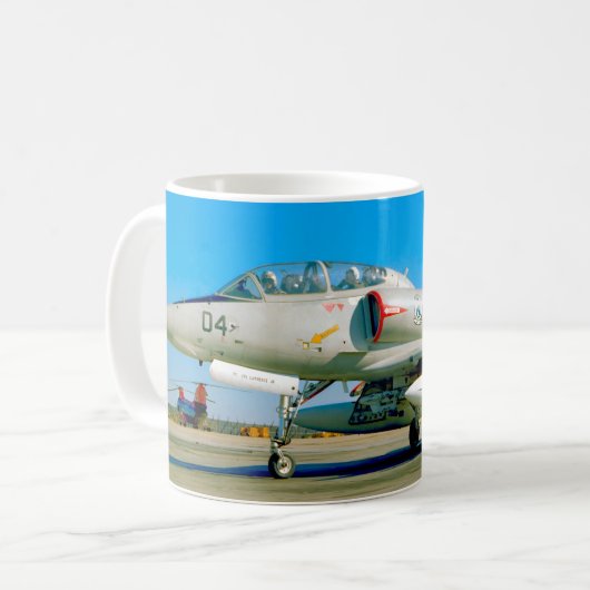 TA-4F SKYHAWK KAFFEETASSE (Vorderseite Links)
