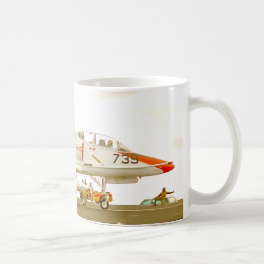 TA-4J SKYHAWK KAFFEETASSE (Rechts)