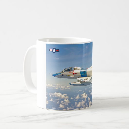 TA-4J SKYHAWK KAFFEETASSE (Vorderseite Links)