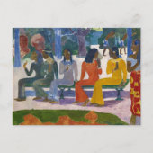 Ta Matete | Paul Gauguin Postkarte (Vorderseite)