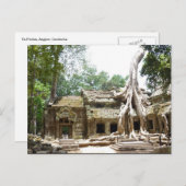 ta prohm angkor postkarte (Vorne/Hinten)