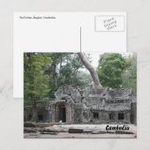 ta prohm front postkarte (Vorne/Hinten)
