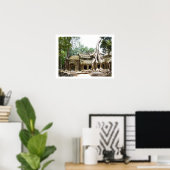 ta-Prohm-Grenze Poster (Heimbüro)