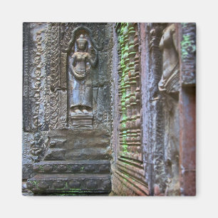 Ta Prohm Temple, Provinz Siem Reap, Kambodscha 2 Magnet