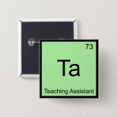 Ta - Symbol T für die Lehre eines Assistenten für  Button (Vorne & Hinten)