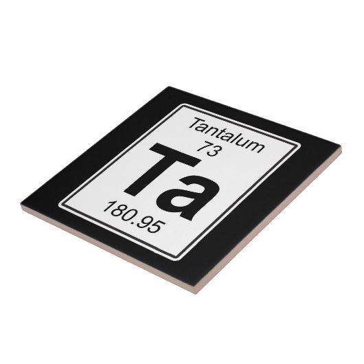 Ta - Tantal Fliese (Seite)