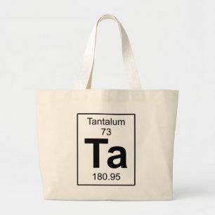 Ta - Tantal Jumbo Stoffbeutel