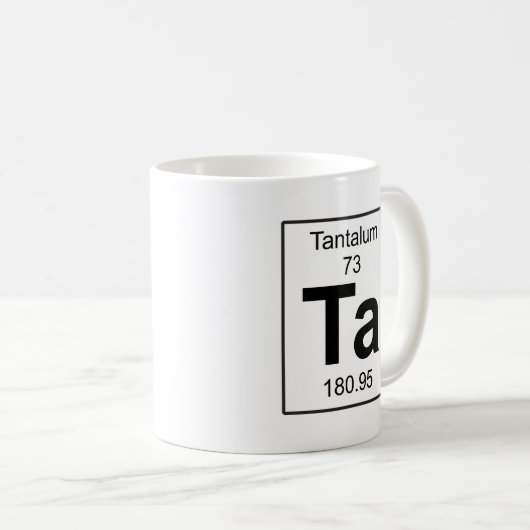Ta - Tantal Kaffeetasse (VorderseiteRechts)