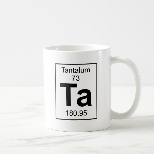 Ta - Tantal Kaffeetasse (Rechts)