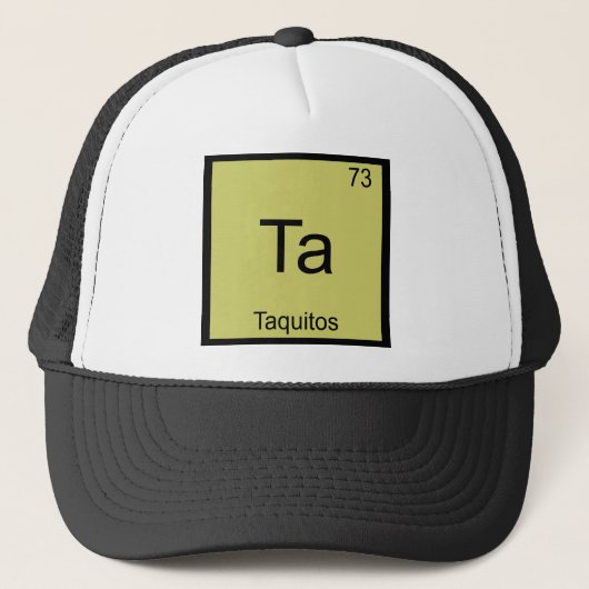Ta - Taquitos lustiges Truckerkappe (Vorderseite)