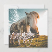 TA Valentinstag mit dampfendem Pferd (Vorderseite)