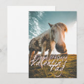 TA Valentinstag mit dampfendem Pferd (Vorne/Hinten)