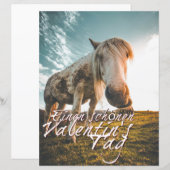 TA Valentinstag mit dampfendem Pferd (Vorne/Hinten)