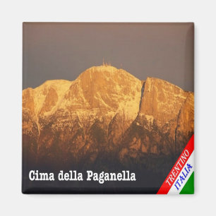 TAA013 PAGANELLA PEACK, TRENTO, Italien, Kühlschra Magnet