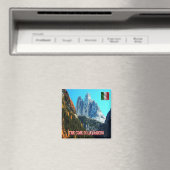 TAA015 3 PEACKS OF LAVAREDO - Italy - Fridge Magnet (In Situ (Geschirrspüler))