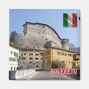 TAA022 ROVERETO - The Castle - Italien - Kühlschra Magnet